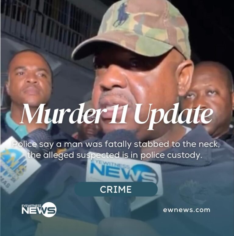 Fatal stabbing marks 11th 2024 murder Eye Witness News