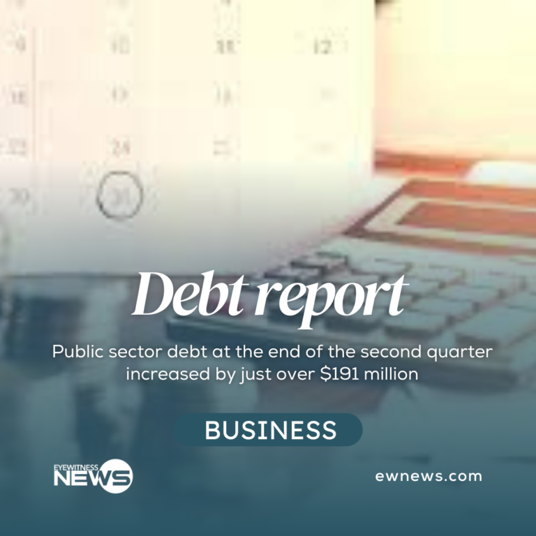 Public sector debt up $191 million in Q2