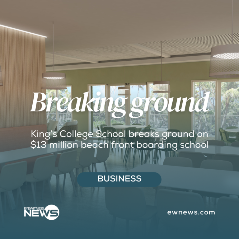 King’s College School, The Bahamas breaks ground on $13 million beach front boarding housing