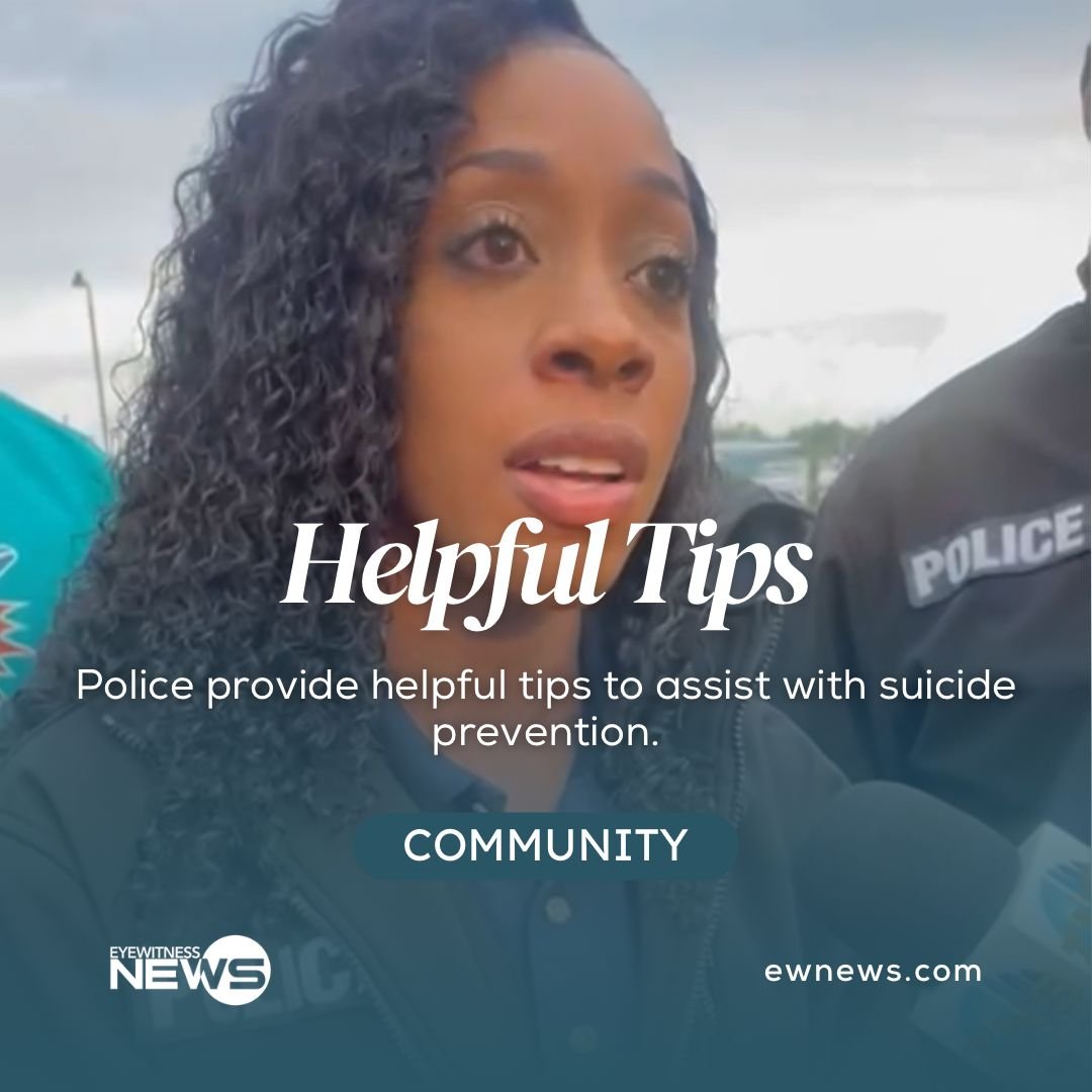 Police provide tips to assist with suicide prevention