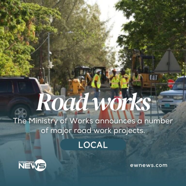 Ministry of Works announces major road works projects set to begin on Monday