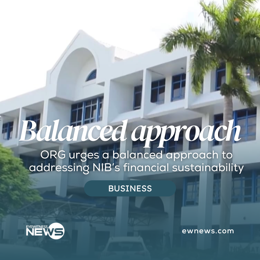 ORG urged a balanced approach in addressing NIB’s financial sustainability