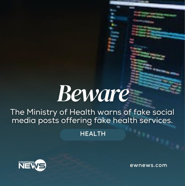 Beware of health services scammers – Eye Witness News