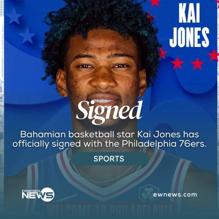 IT’S OFFICIAL: Kai Jones officially signs with the Philadelphia 76ers