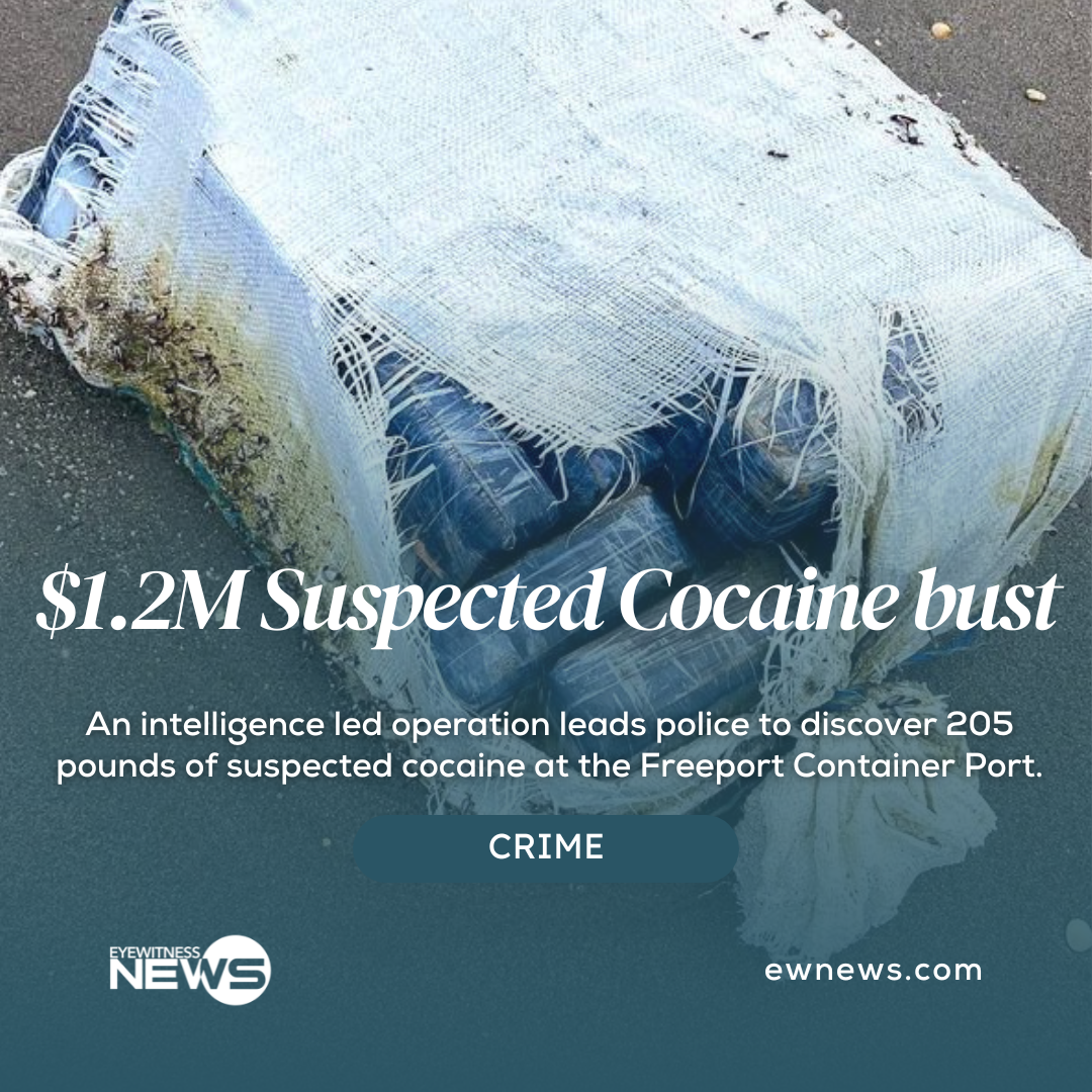 $1.2M Suspected cocaine bust at Freeport Container Port