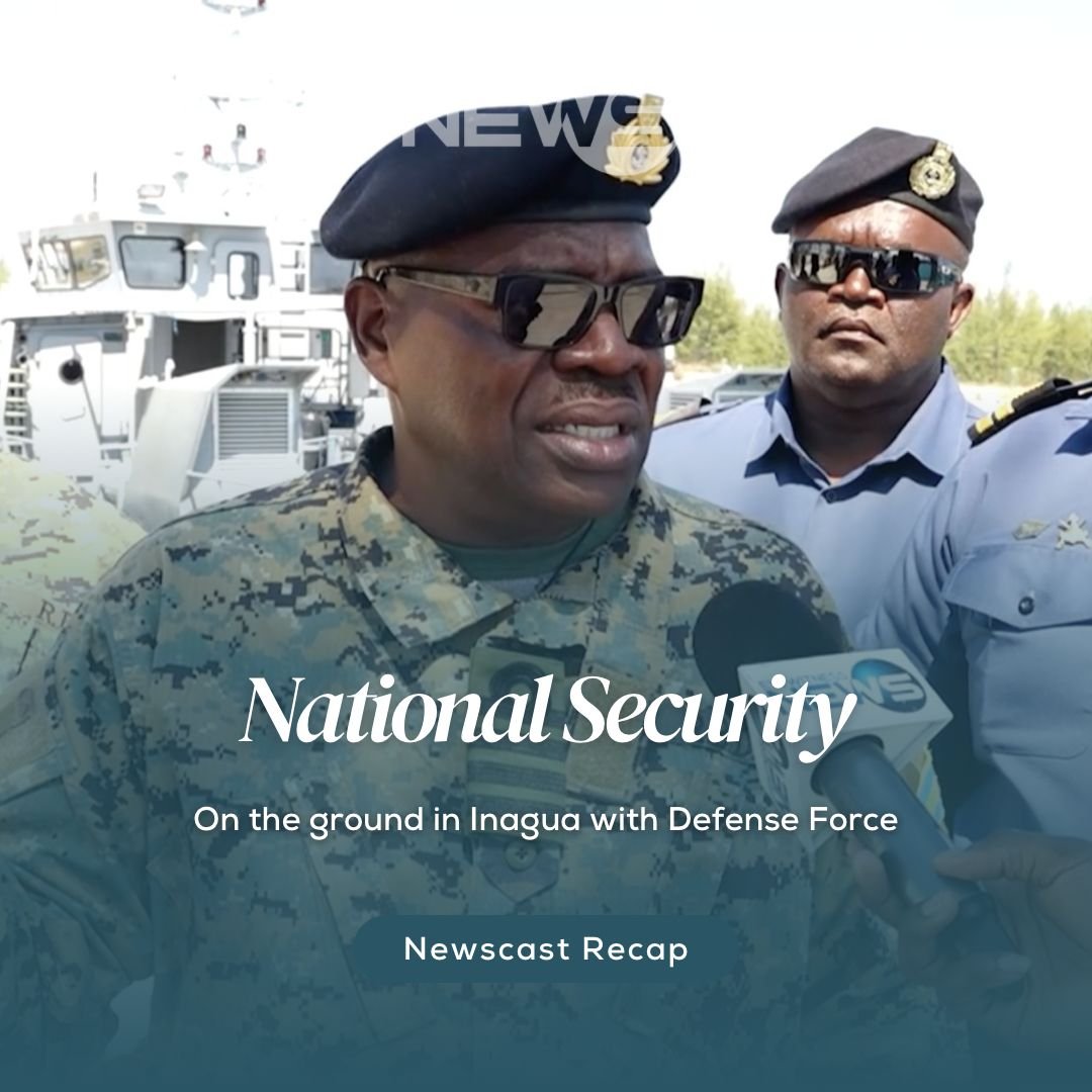 On the ground in Inagua with the Defense Force
