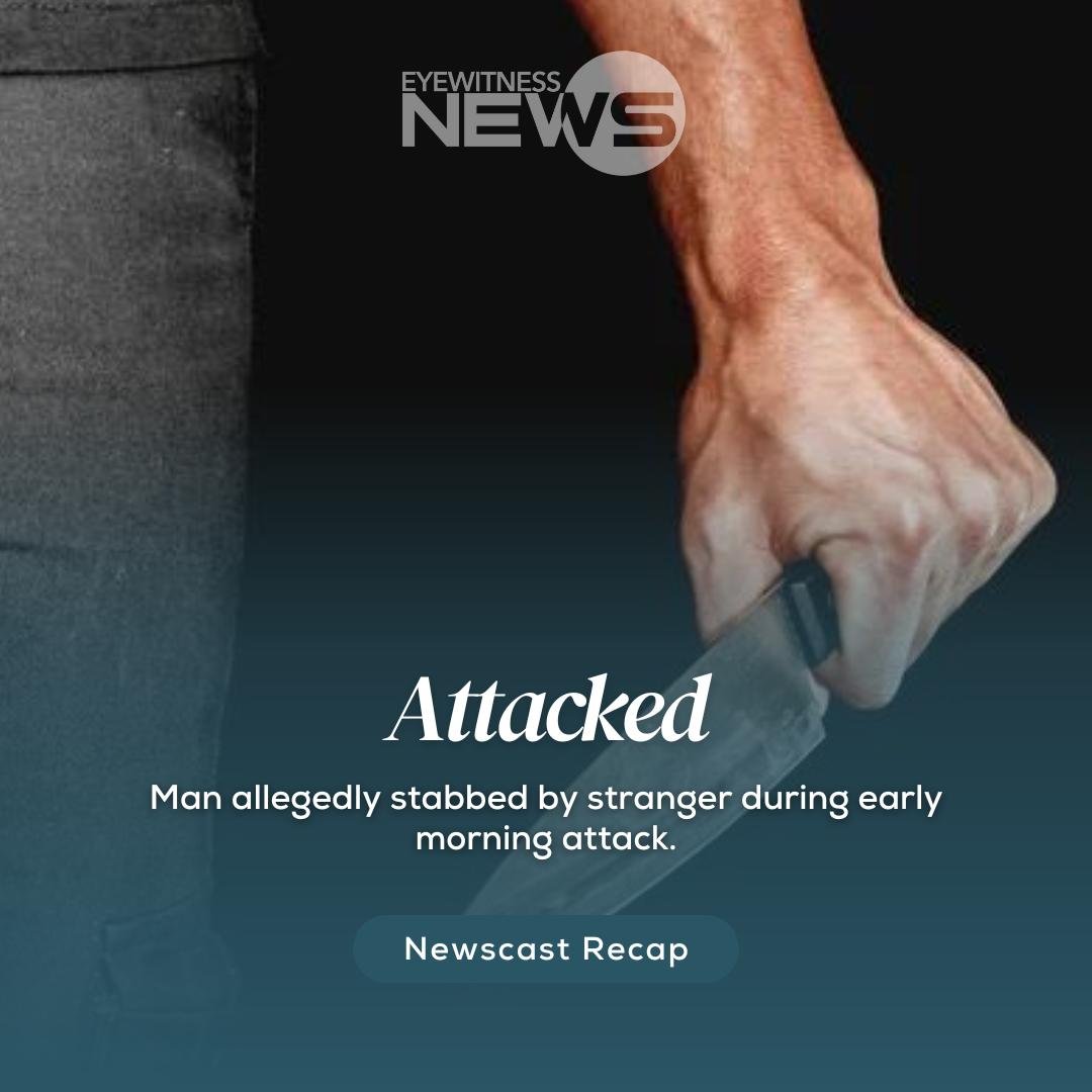 Man stabbed after answering knock at his door
