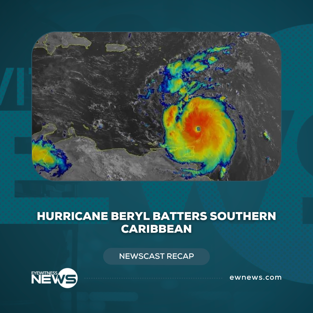 July 1, 7pm update: Hurricane Beryl batters Southern Caribbean – Eye ...