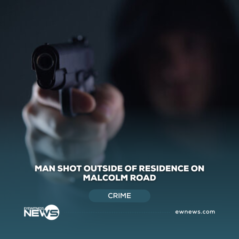 Man shot outside residence on Malcolm Road