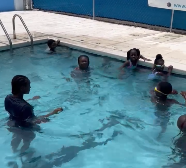 BSGC sponsors swimming lessons in Fox Hill