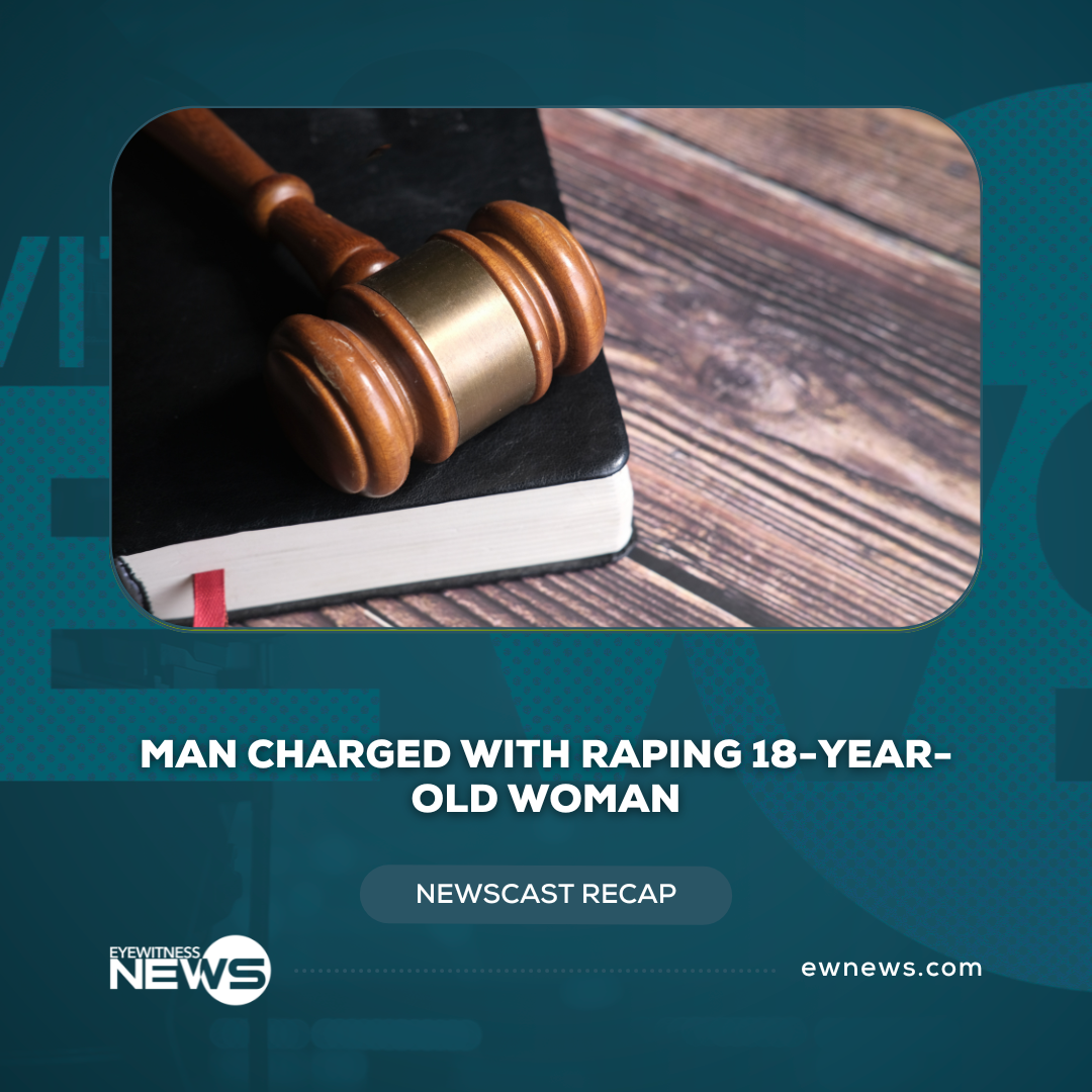 Man charged with raping 18-year-old woman