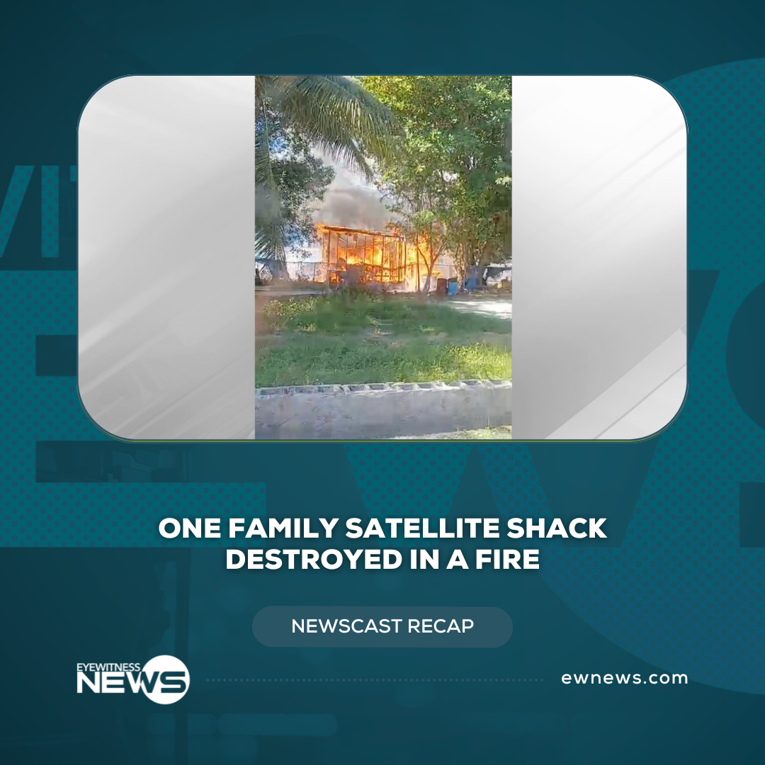One Family satellite shack destroyed in a fire
