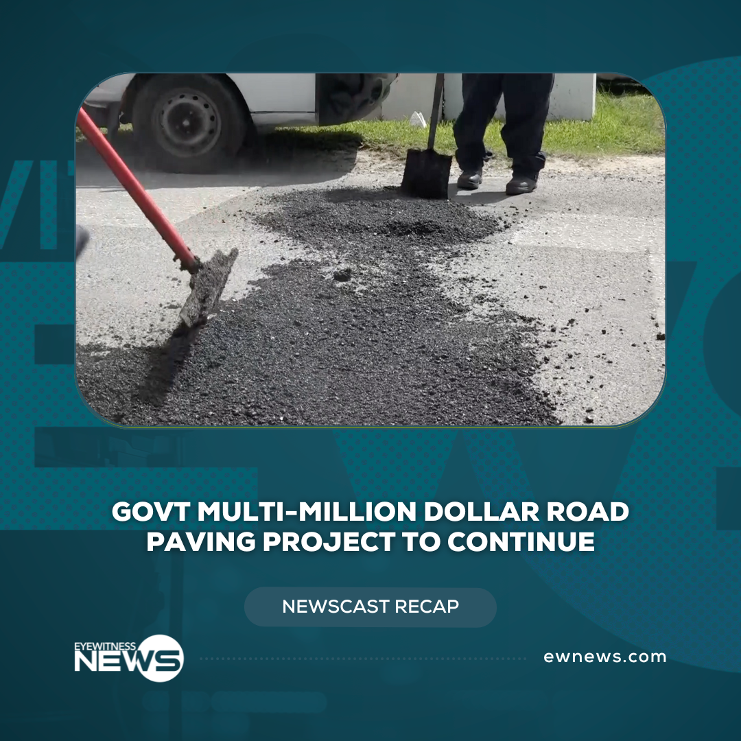 Govt multi-million dollar road paving project to continue