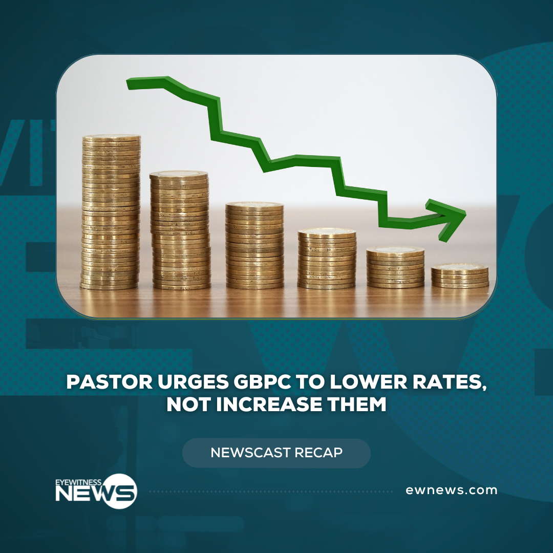 Pastor urges GBPC to lower rates, not increase them