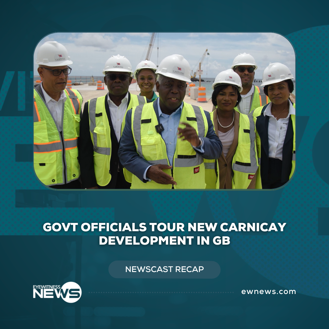 Govt officials tour new Carnicay development in GB