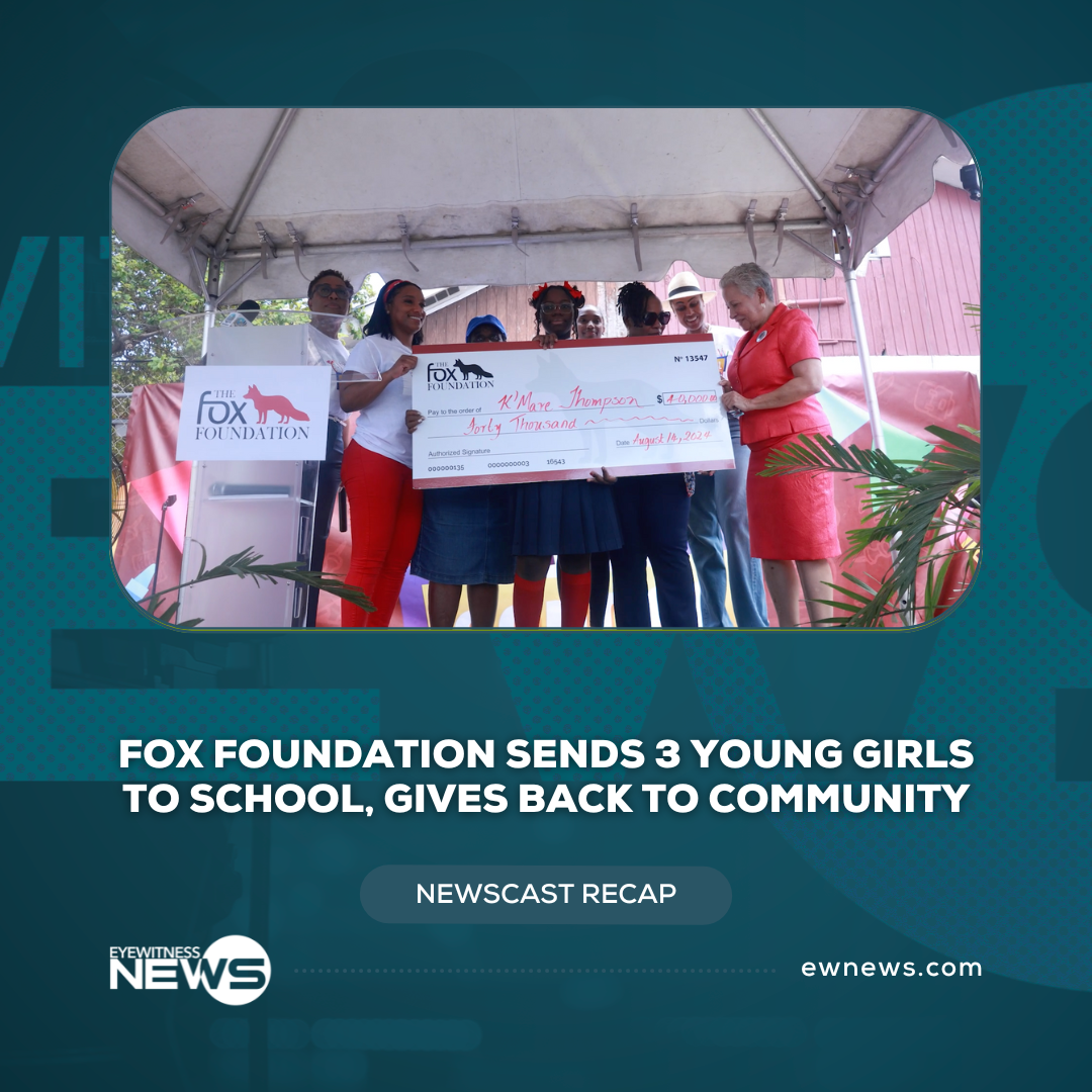 Fox Foundation sends three young girls to school, gives back to community