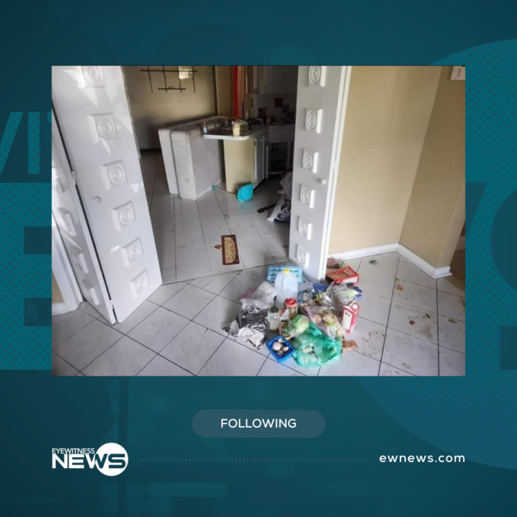 House in disarray just hours before senior citizen’s return