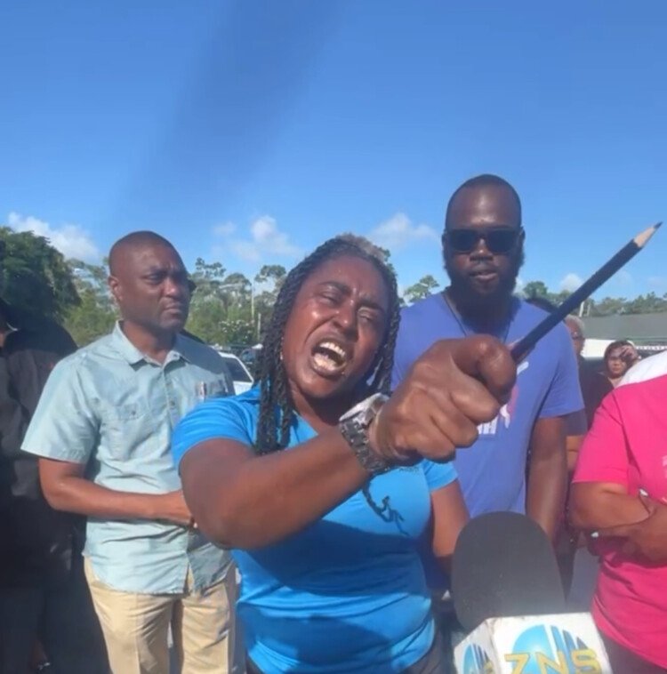 Grand Bahama protest underway Eye Witness News