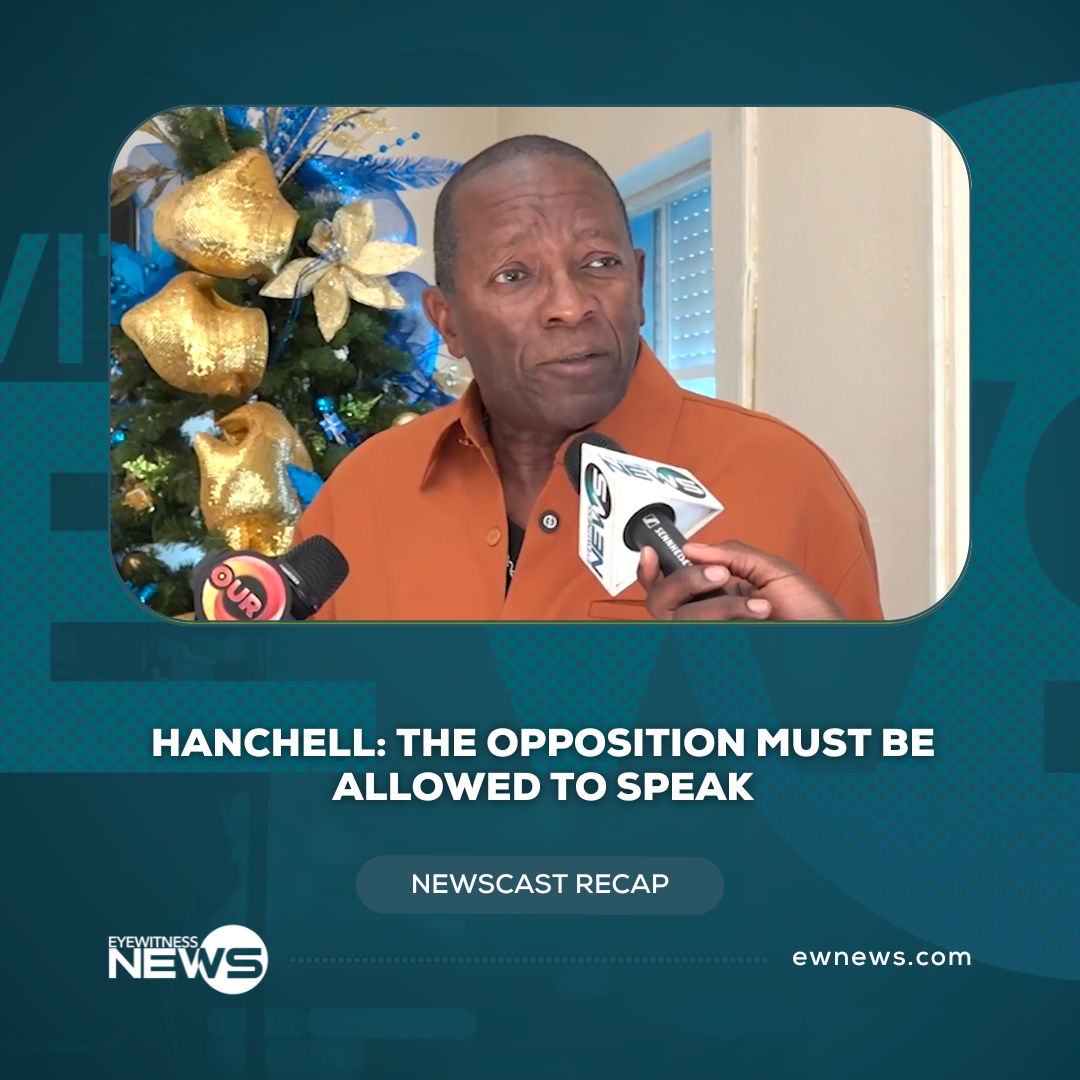 Hanchell: The Opposition must be allowed to speak