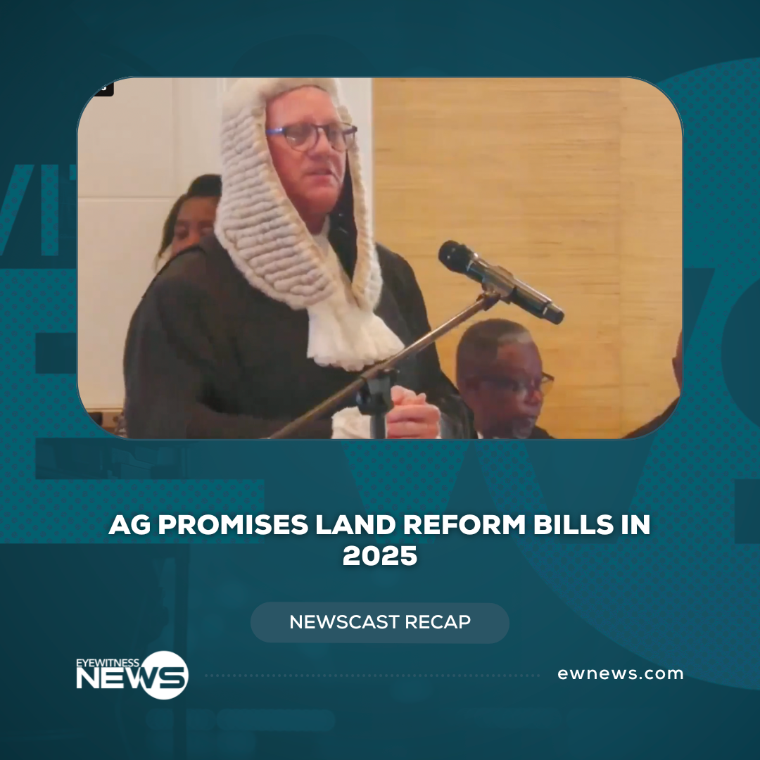 AG promises land reform bills in 2025