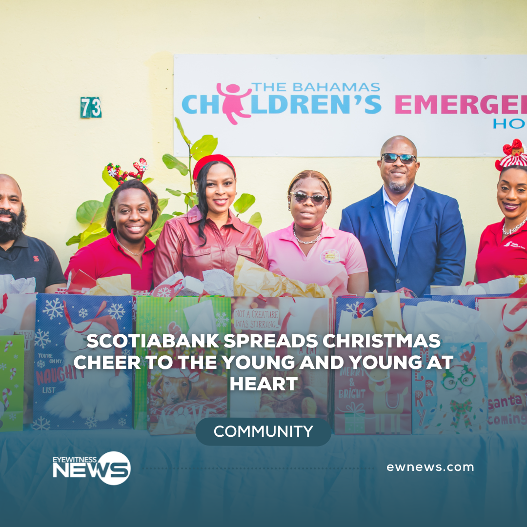 Scotiabank spreads Christmas cheer to the young and young at heart