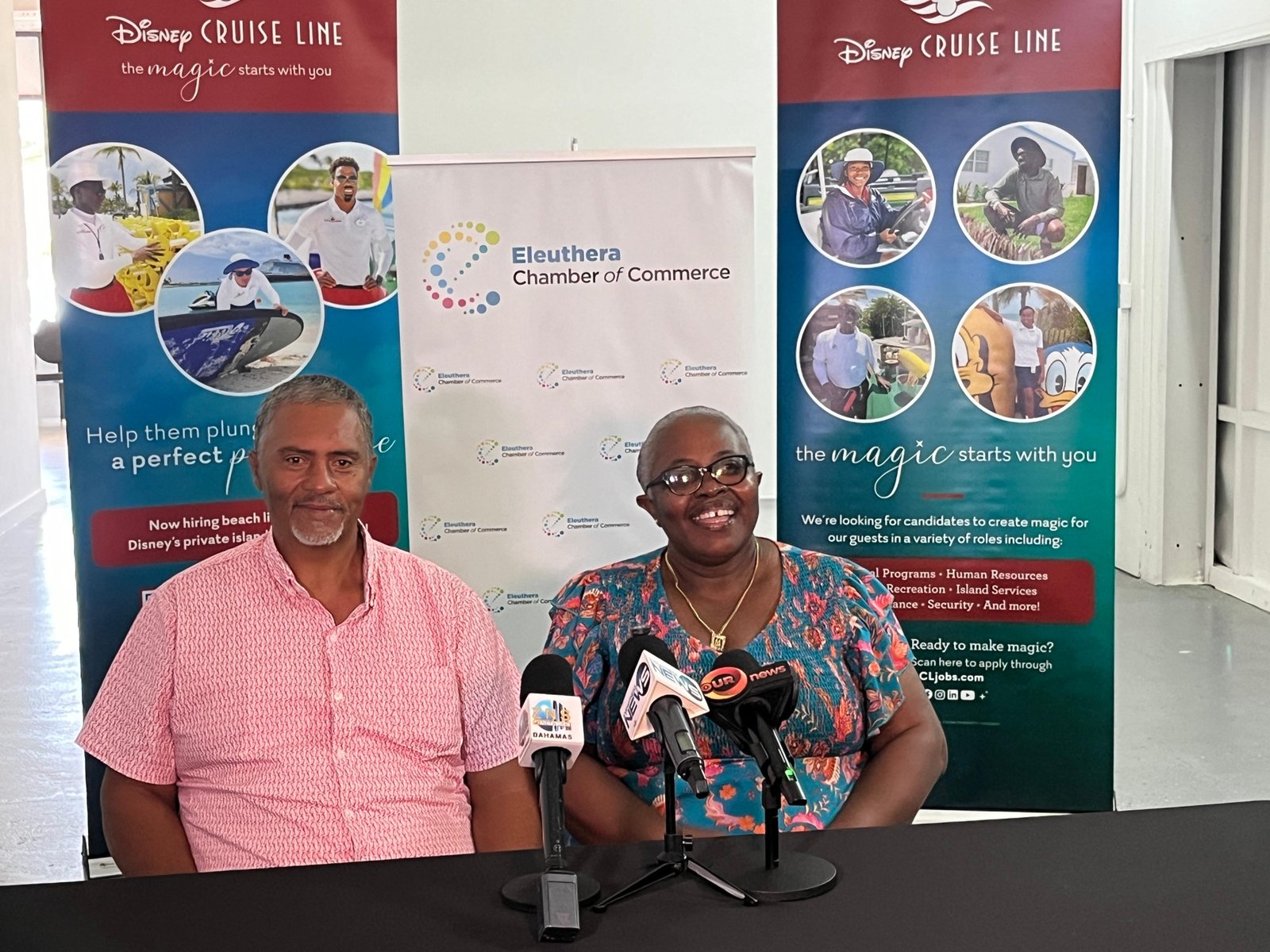 A STORY OF SUCCESS: Married couple secures big business with Disney