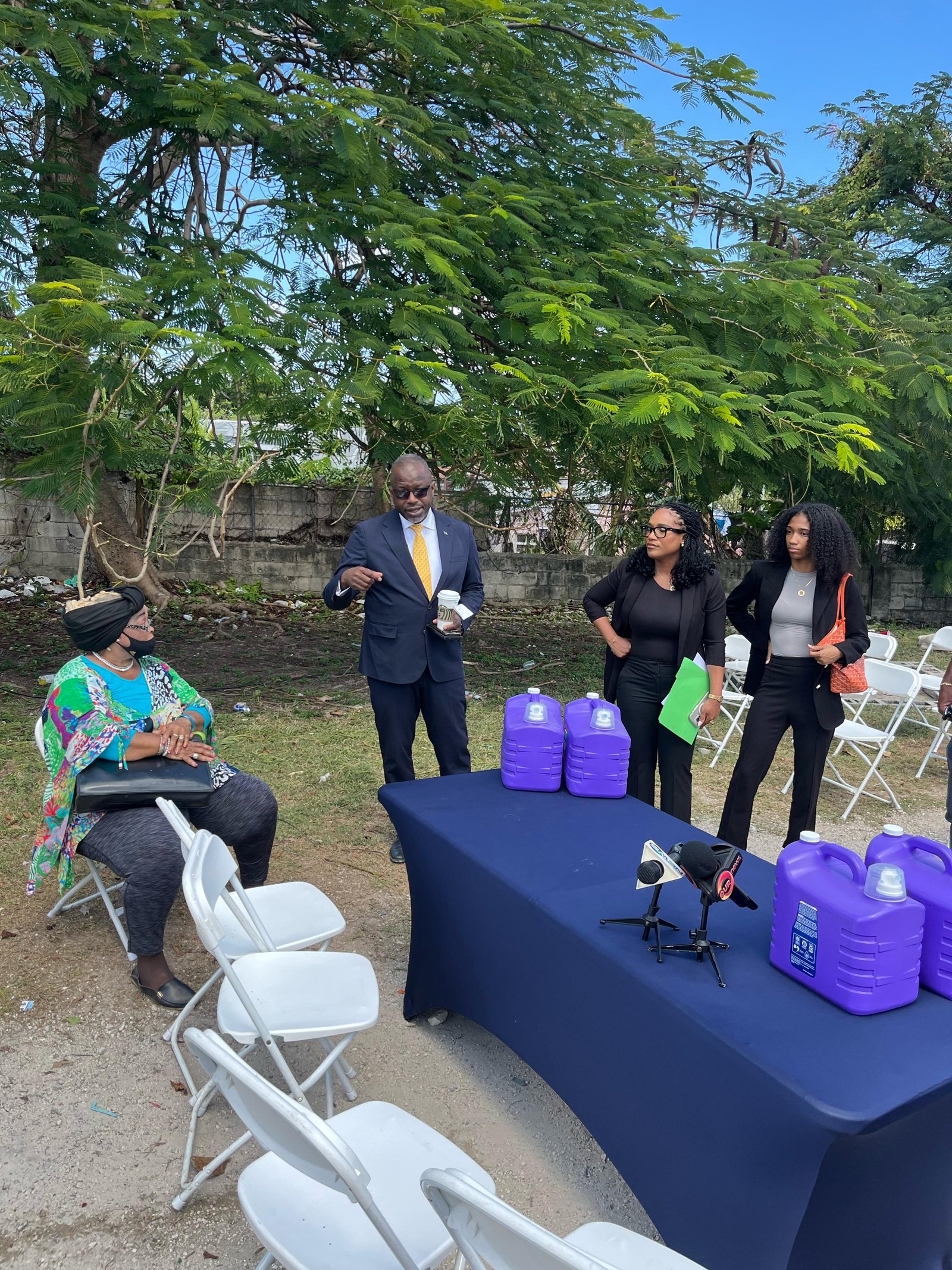 Fox Foundation and Bahamas Striping Group of Companies to rebuild community centre