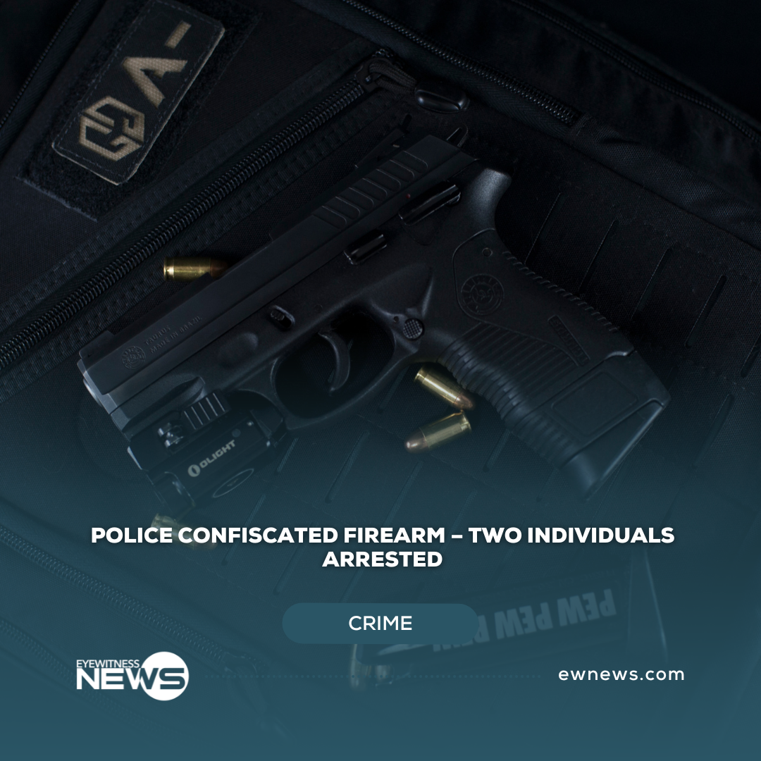 Police confiscated firearm – two individuals arrested