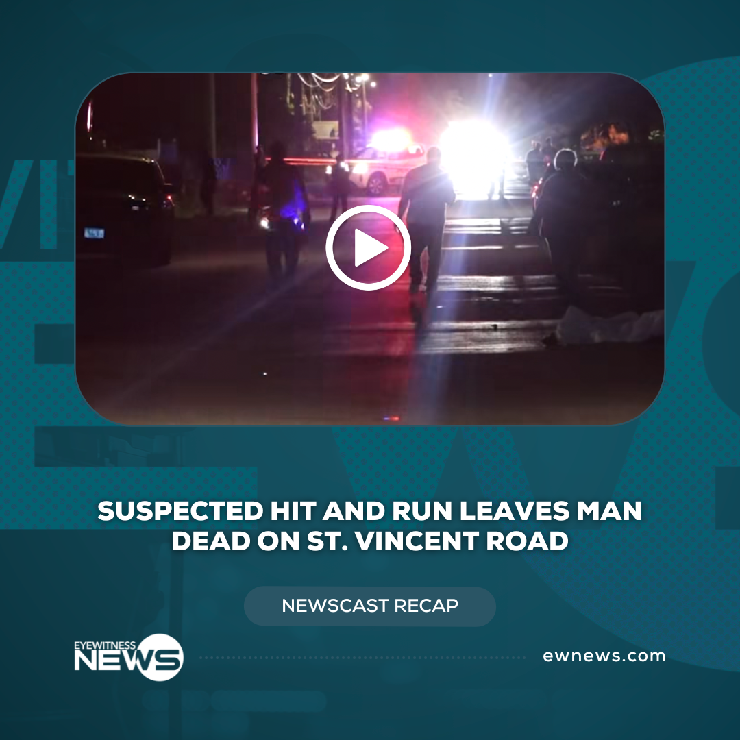 Suspected hit and run leaves man dead on St. Vincent Road
