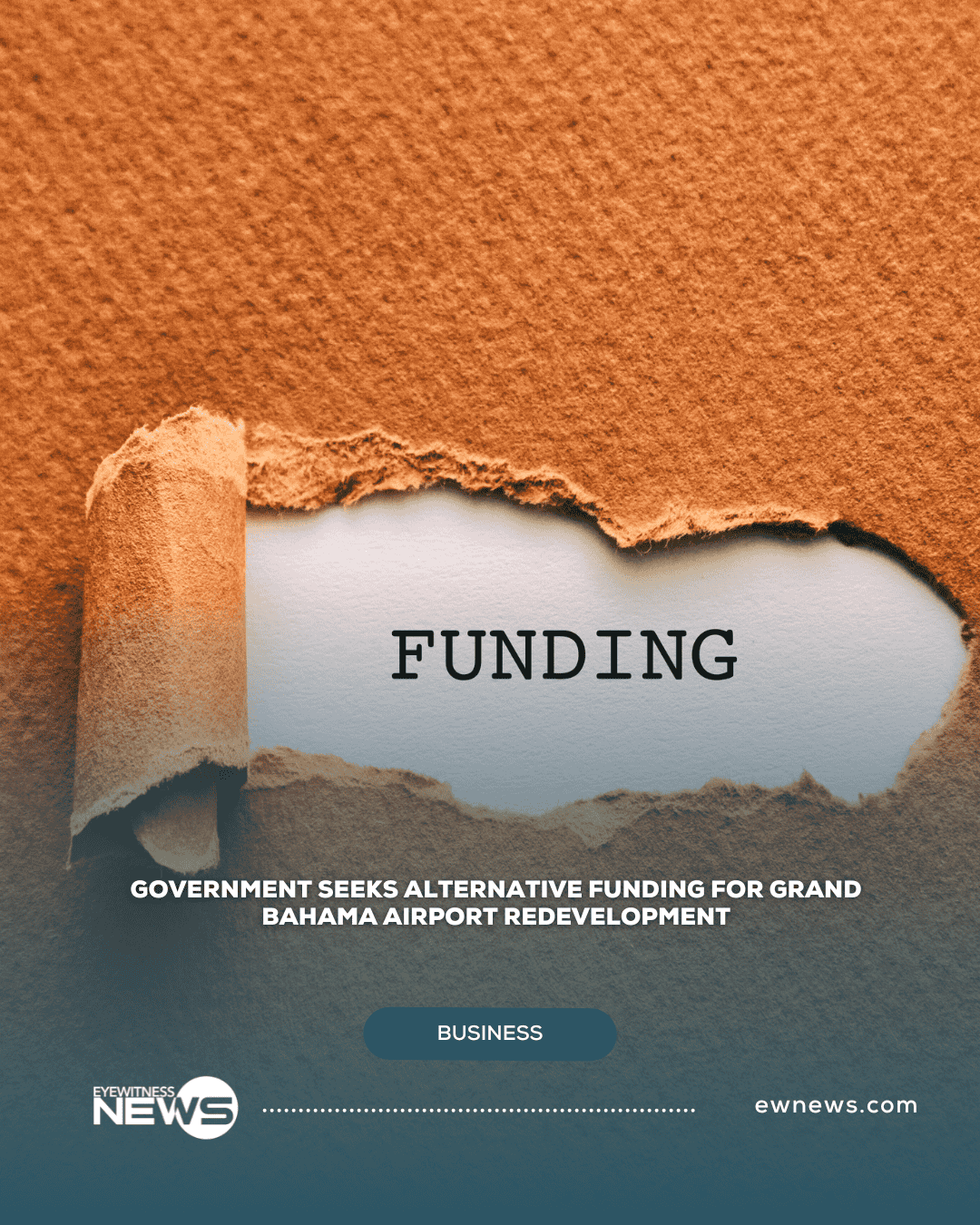 Government seeks alternative funding for Grand Bahama airport redevelopment