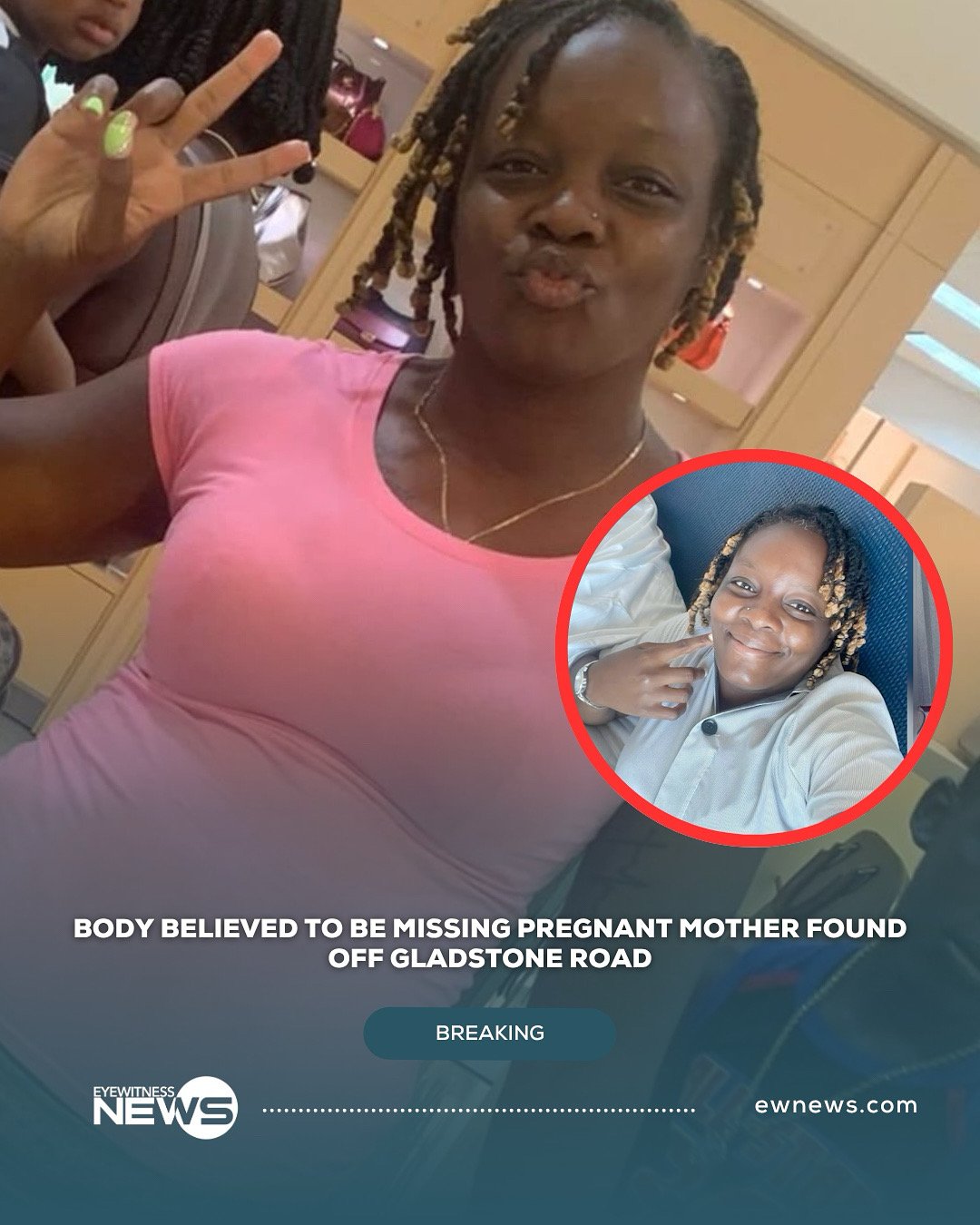 Body Believed to Be Missing Pregnant Mother Found on Munnings Drive