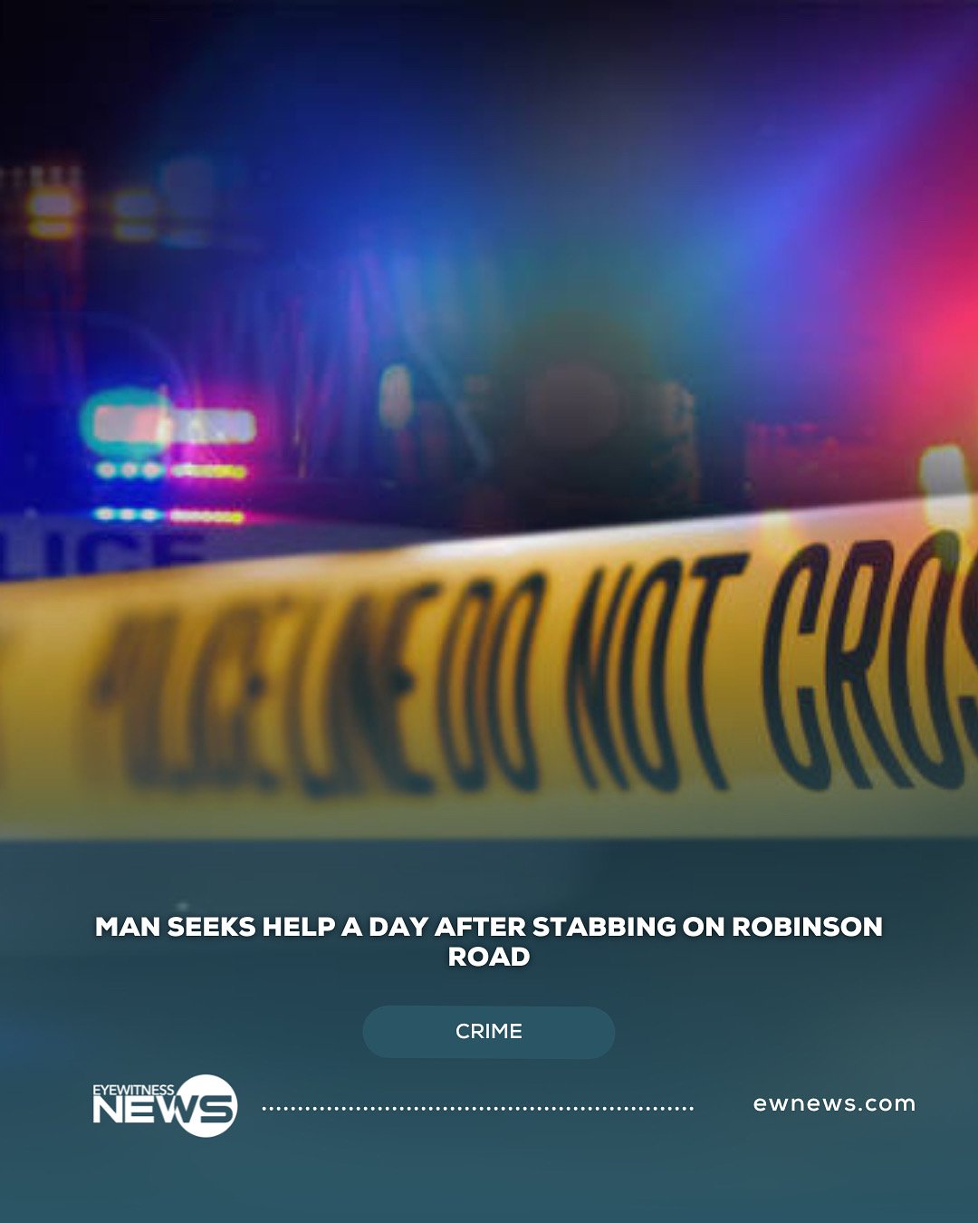 Man Seeks Help a Day After Stabbing on Robinson Road