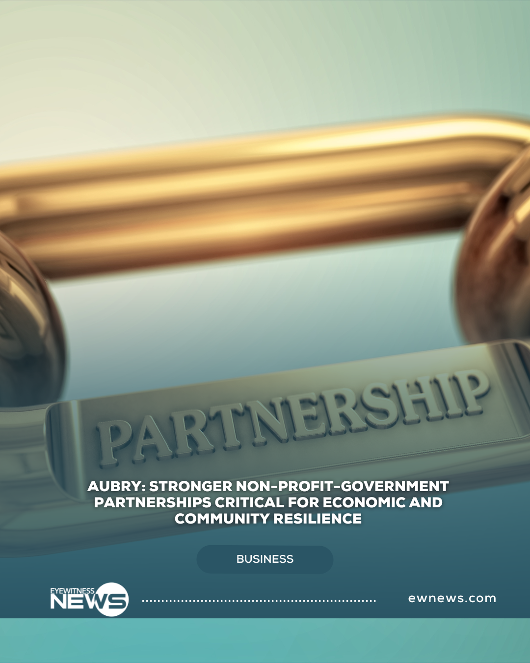 Aubry: Stronger non-profit-government partnerships critical for economic and community resilience