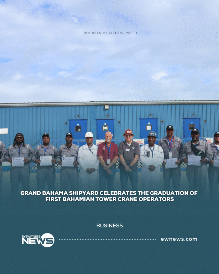 Shipyard Graduation Grand Bahama Shipyard celebrates the graduation of first Bahamian tower ...