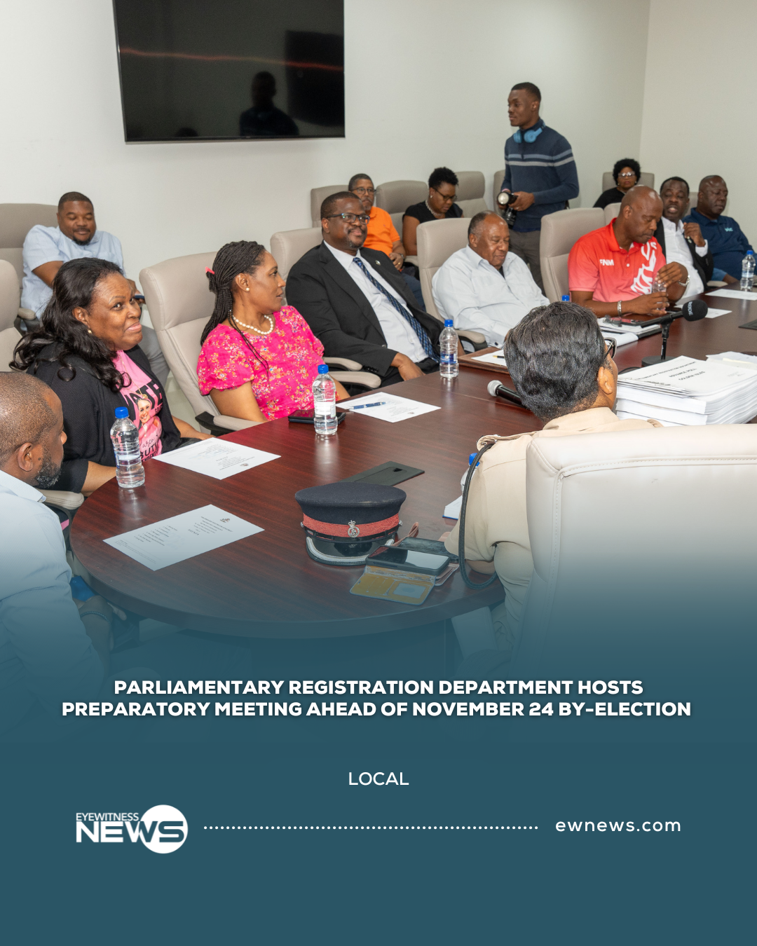 Parliamentary Registration Department hosts preparatory meeting ahead of November 24 By-Election
