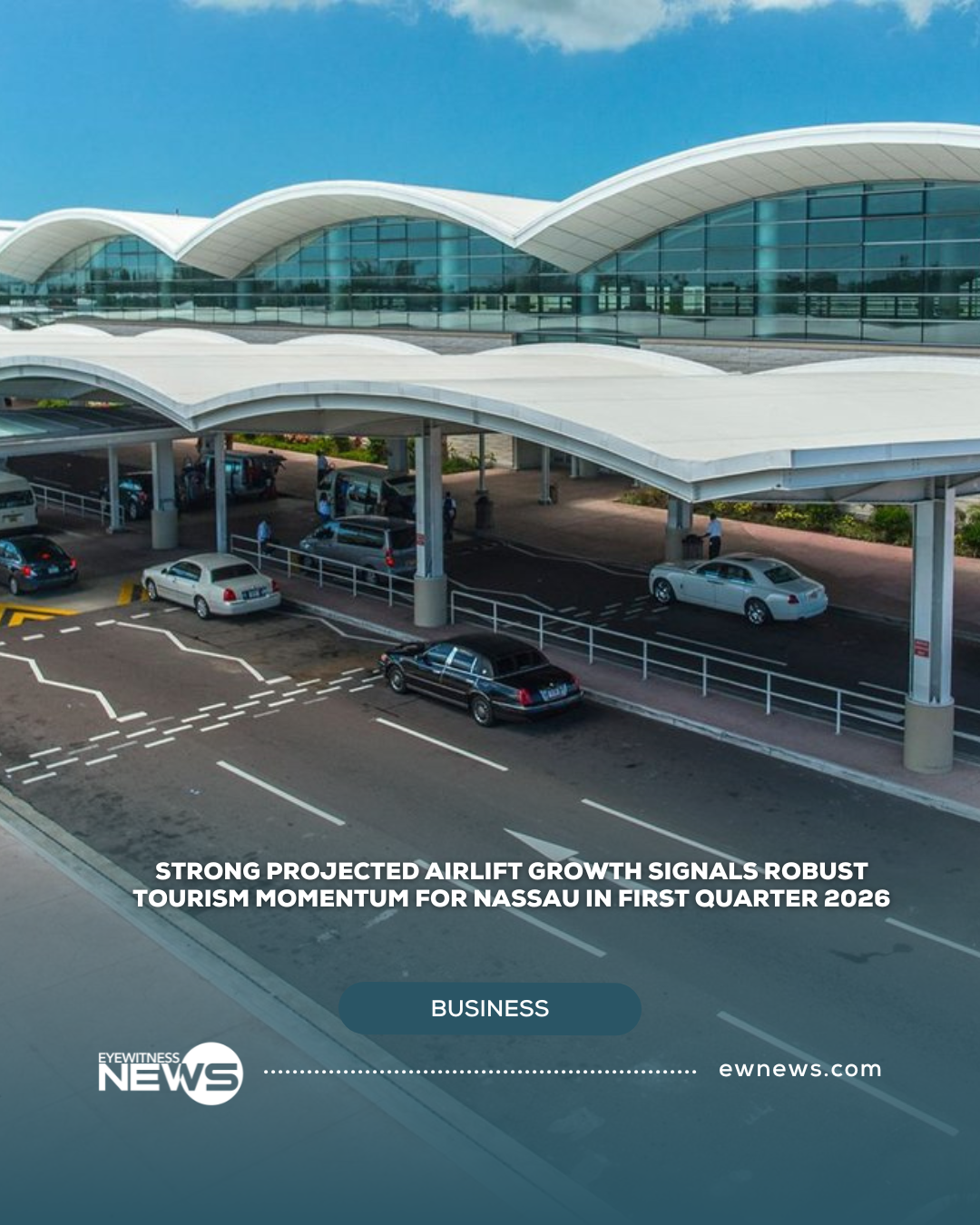 Strong projected airlift growth signals robust tourism momentum for Nassau in first quarter 2026