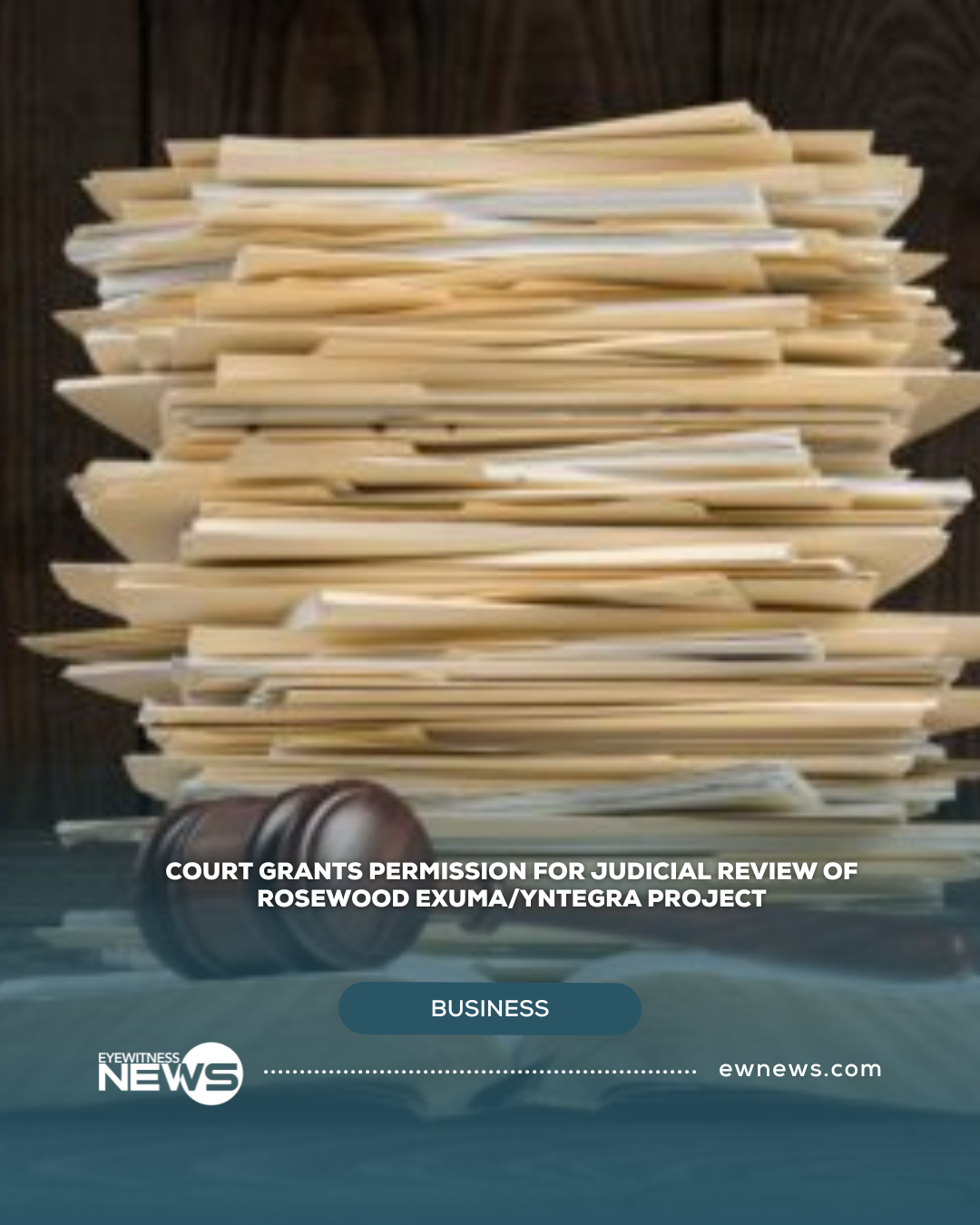 Court grants permission for judicial review of Rosewood Exuma/Yntegra project