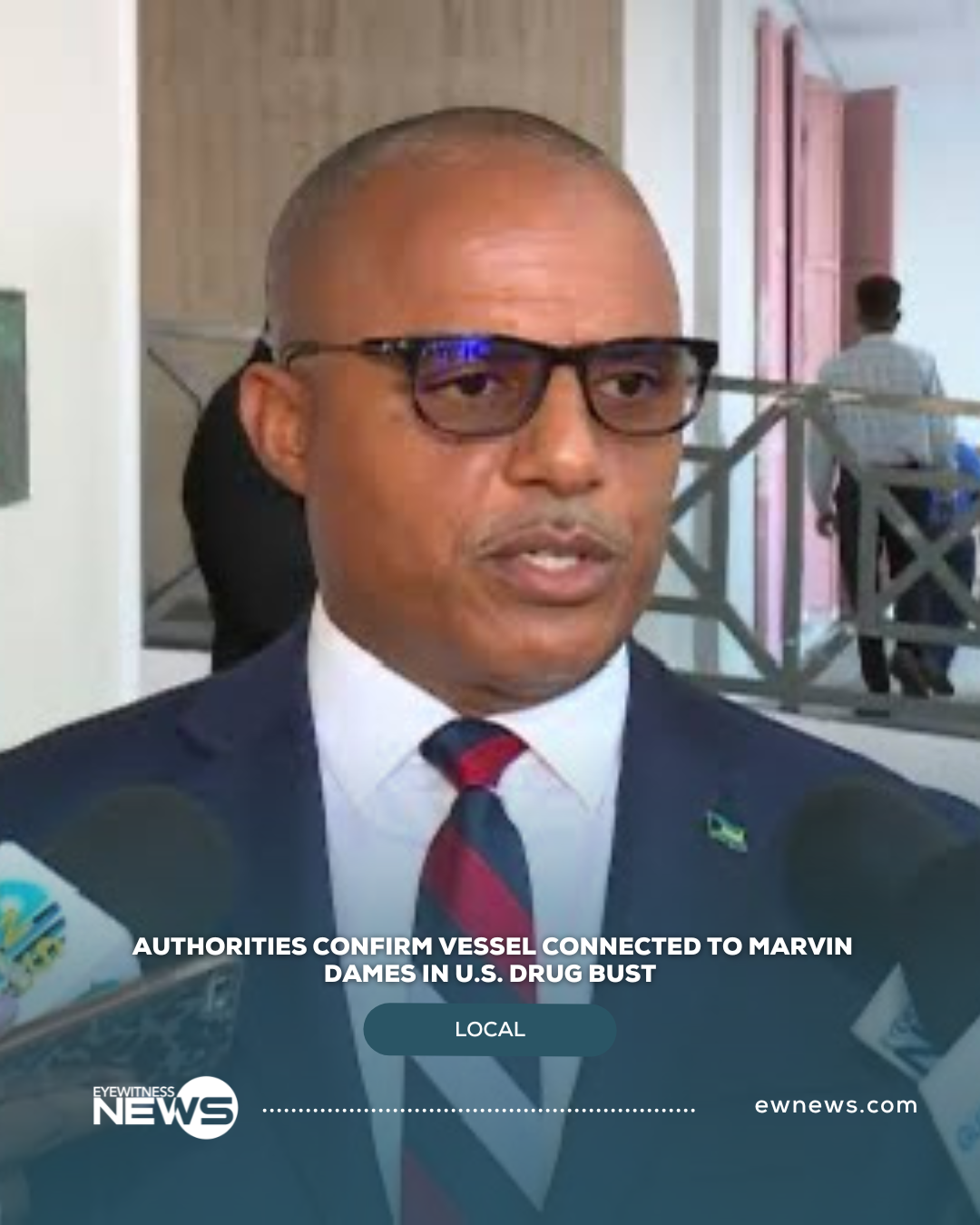 Authorities Confirm Vessel Connected to Marvin Dames in U.S. Drug Bust