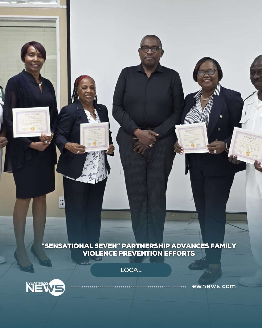 Sensational Seven” partnership advances family violence prevention efforts