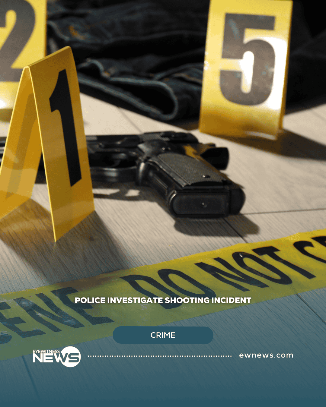 Police investigate shooting incident