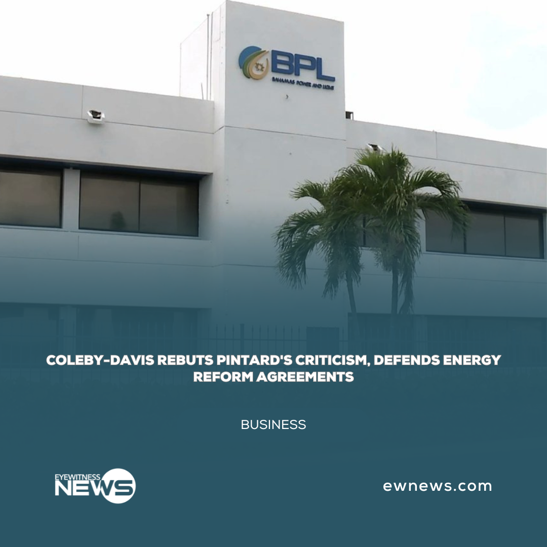 Coleby-Davis rebuts Pintard’s criticism, defends energy reform agreements
