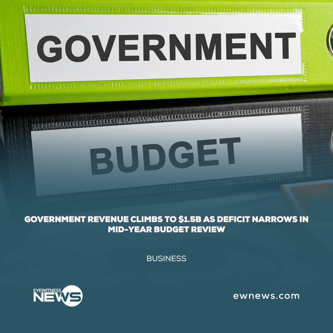 Revenue up year-on-year as mid-year deficit narrows