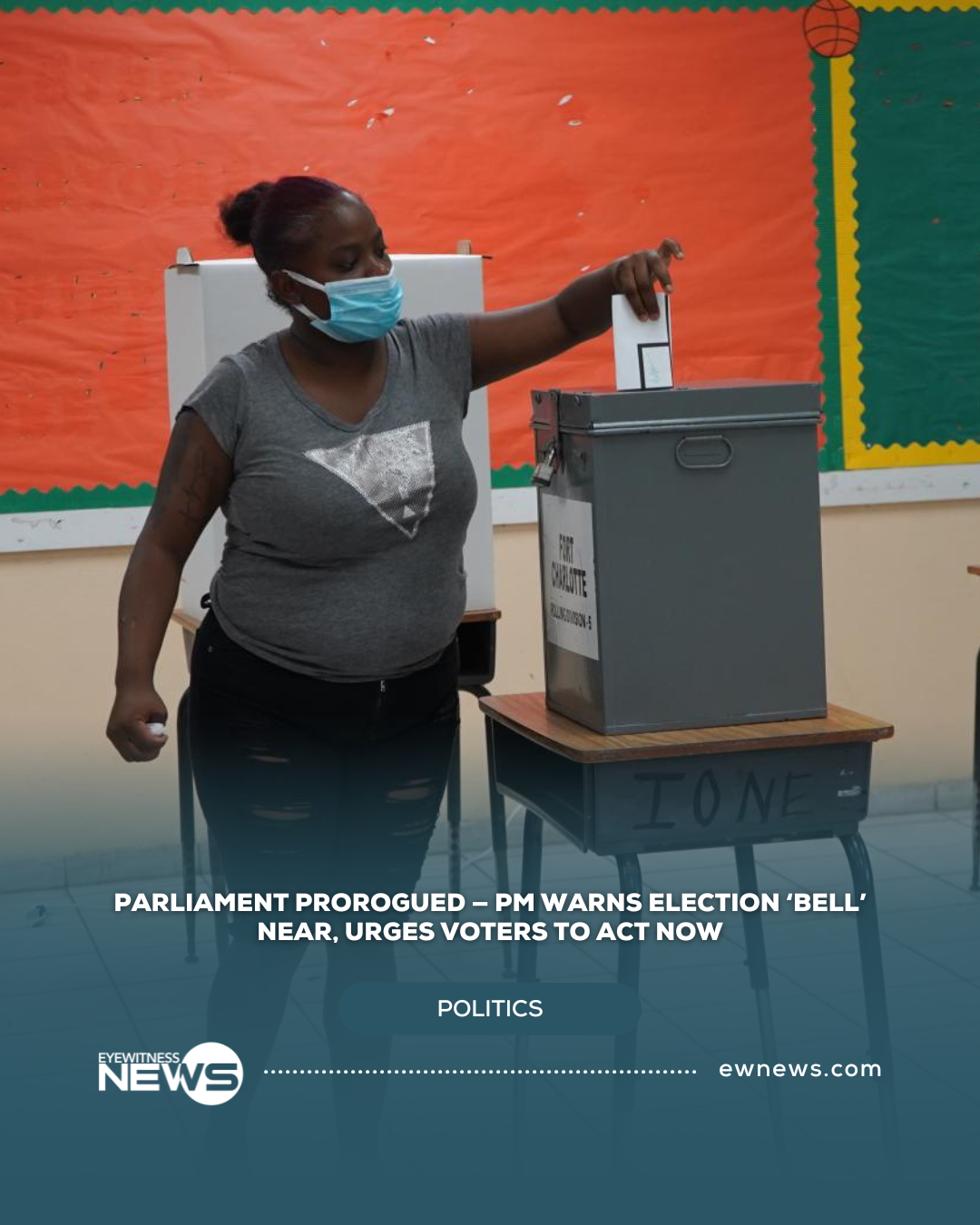 PARLIAMENT PROROGUED — PM Warns Election ‘Bell’ Near, Urges Voters To Act Now