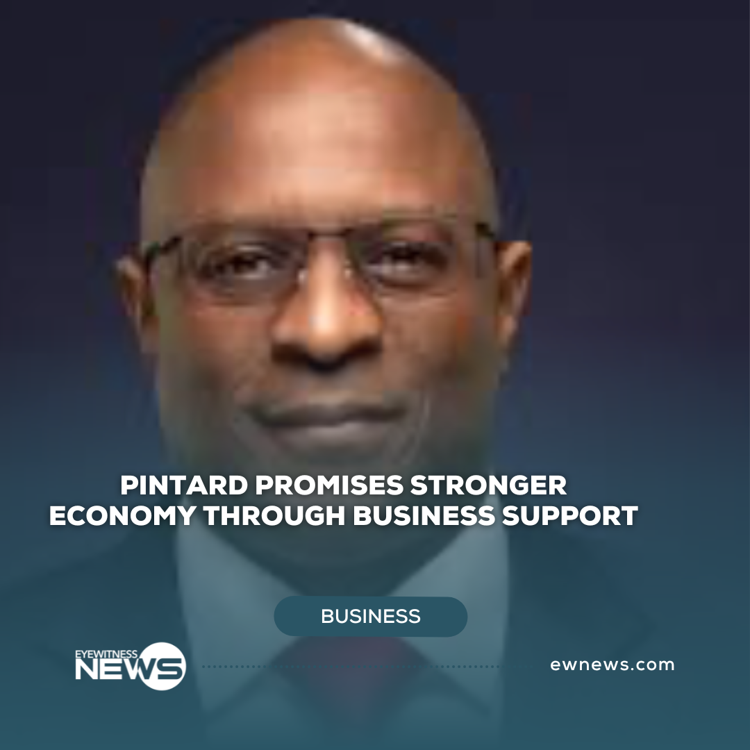 Pintard promises stronger economy through business support