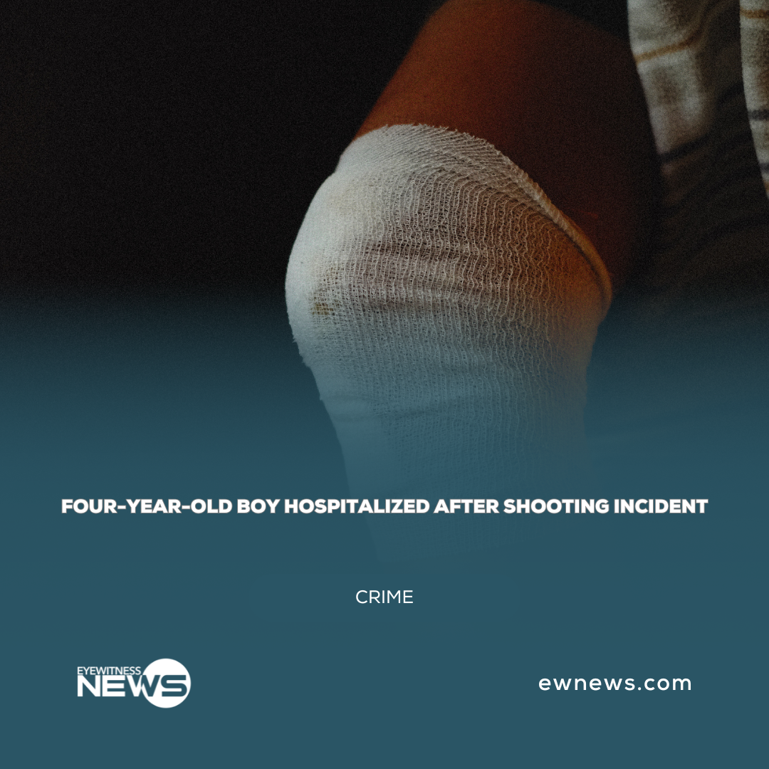 Four-year-old boy hospitalized after shooting incident