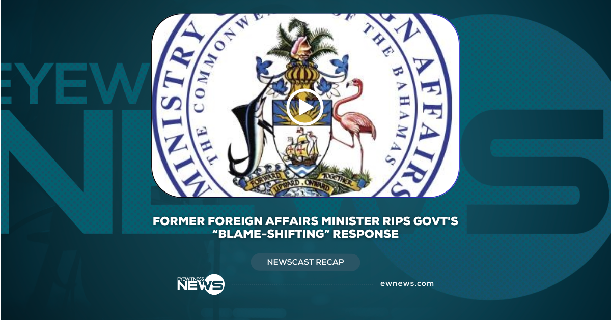 Former Foreign Affairs Minister Rips Govt’s “Blame-Shifting” Response