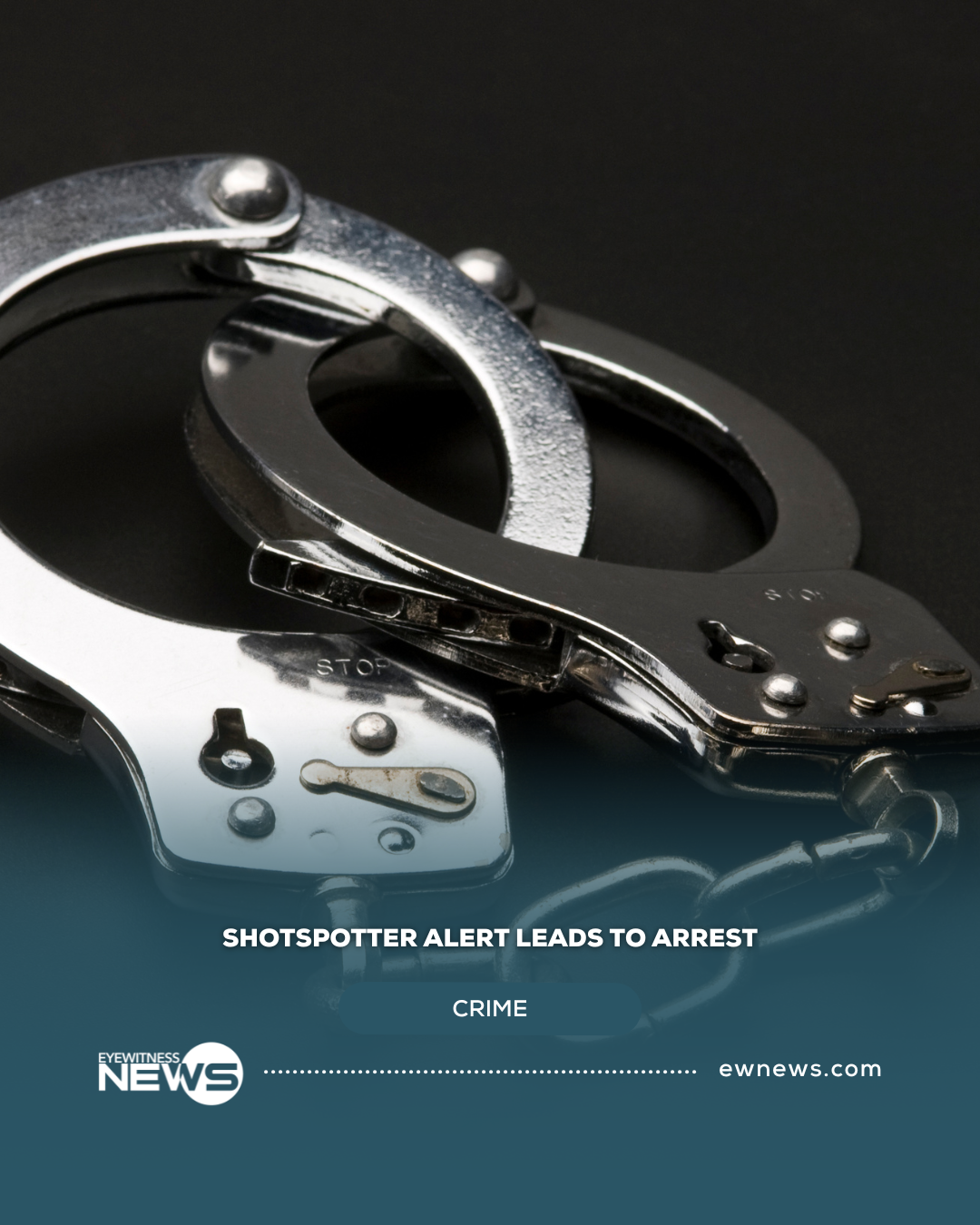 Shotspotter alert leads to arrest