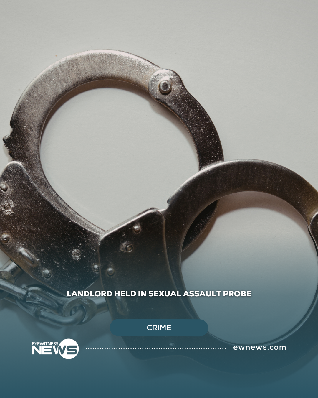 Landlord held in sexual  assault probe