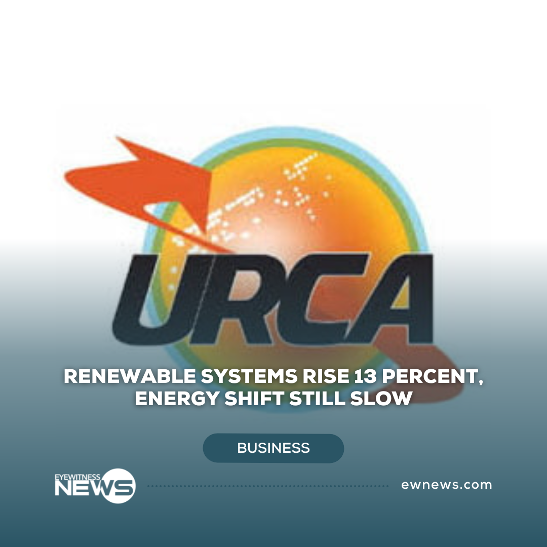 Renewable systems rise 13 percent, energy shift still slow