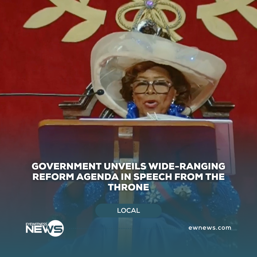 Government unveils wide-ranging reform agenda in Speech from the Throne